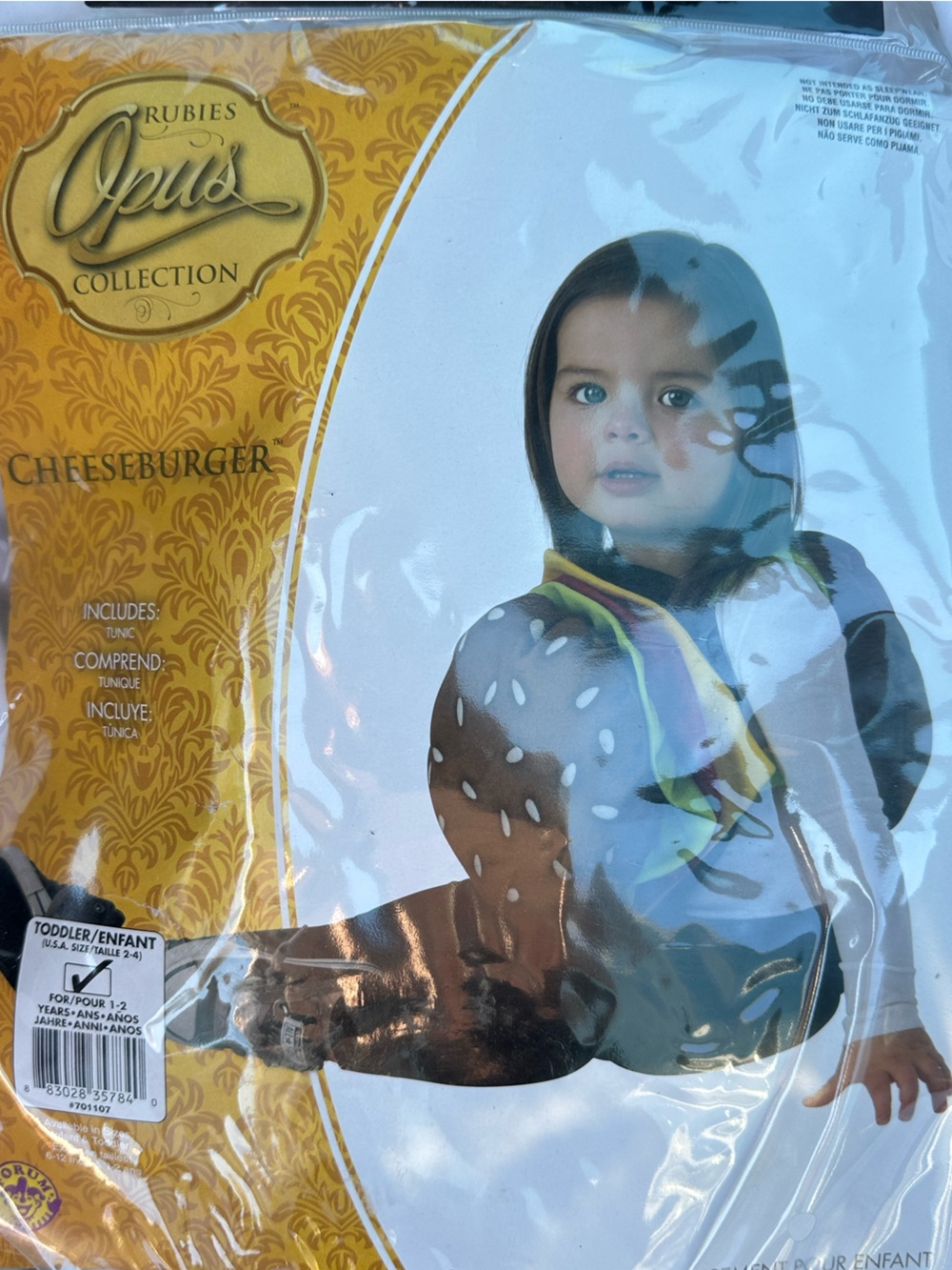 Rubies Opus Cheeseburger Costume